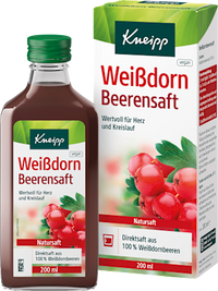 Weißdorn Beerensaft für Herz und Kreislauf, 200 ml