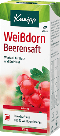 Meidoornbessensap voor hart en bloedsomloop, 200 ml