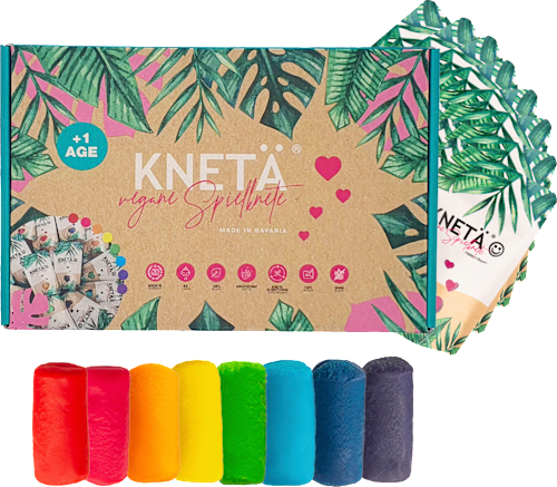 Knete Bag Set 8tlg, 400 g