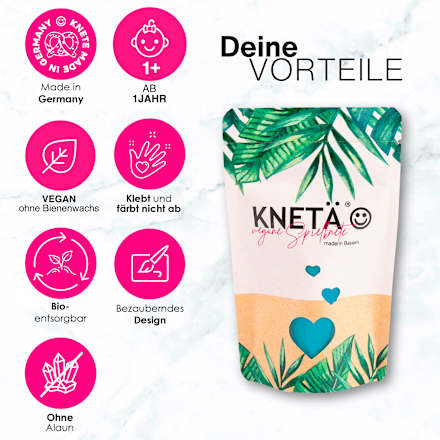 Knete Bag Set 8tlg, 400 g