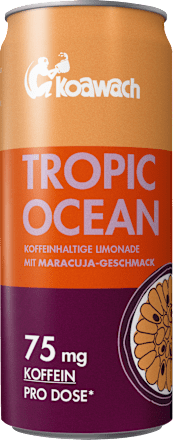 Frisdrank, cafeïnedrank Tropic Ocean Passievrucht, 250 ml WEGWERP