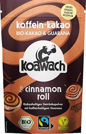 Getränkepulver, Cinnamon Roll mit Kakao & Guarana, 100 g