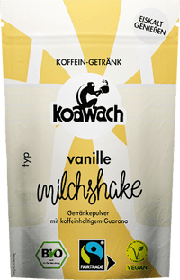 Getränkepulver, Milchshake Vanille, 75 g koawach