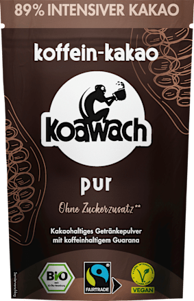 Drankpoeder, puur met cacao &amp; guarana, 100 g