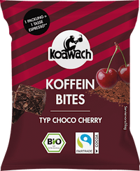 Koffein Bites Choco Cherry, 36 g koawach