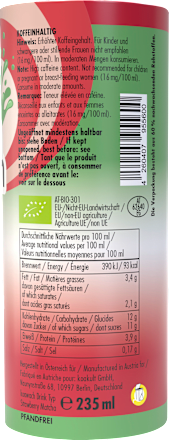 Trinkfertiger Schokodrink, Strawberry Matcha mit Koffein, 235 ml