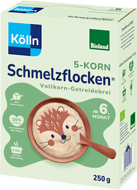Getreidebrei 5-Korn Schmelzflocken ab dem 6. Monat, 250 g