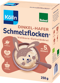 Getreidebrei Dinkel-Hafer Schmelzflocken ab dem 5. Monat, 250 g