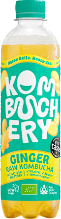 Erfrischungsgetränk, Ginger Raw Kombucha, 400 g EINWEG