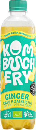 Erfrischungsgetränk, Ginger Raw Kombucha, 400 g EINWEG