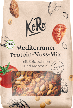 Nussmischung, Mediterraner Protein-Nuss-Mix, 160 g