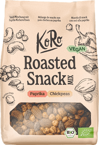 Nussmischung, Roasted Snack Mix mit Paprika-Kichererbsen, 160 g