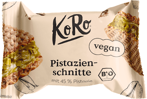 Pistachenotenschijfjes met 45% pistache, 22 g