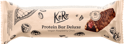 Proteinriegel Deluxe Raspberry Chocolate, 55 g