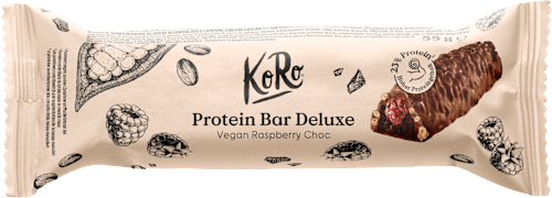Proteinriegel Deluxe Rasperry Chocolate, 55 g KoRo