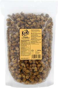 Trockenfrüchte, weiße Maulbeeren, 1.000 g