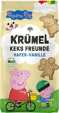 Kinderkekse Peppa Pig Hafer-Vanille, ab 3 Jahren, 125 g