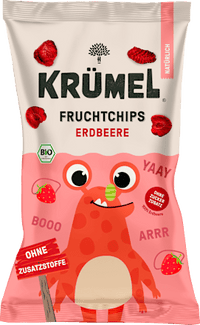 Kindersnack Fruchtchips Erdbeere, ab 3 Jahren, 10 g