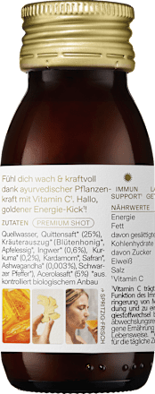 Ayurveda Wildkräuter-Shot, 60 ml