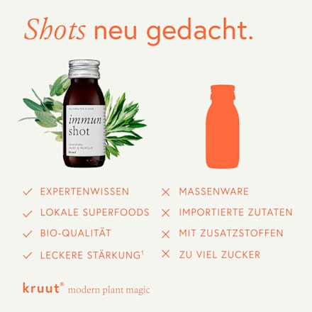 Immun Wildkräuter-Shot, 60 ml
