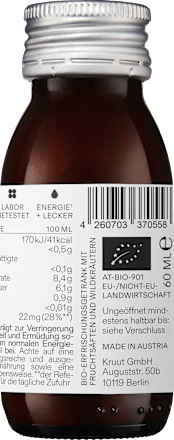 Kraft Wildkräuter-Shot, 60 ml