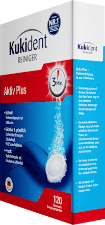 Gebissreiniger Aktiv Plus, 120 St