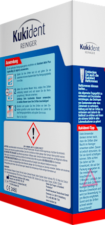 Gebissreiniger Aktiv Plus, 120 St