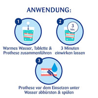 Gebissreiniger Aktiv Plus, 120 St