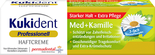 Haftcreme Professionell Kamille starker Halt, 40 g