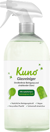 Glasreiniger Lemongrass, 500 ml Kuno