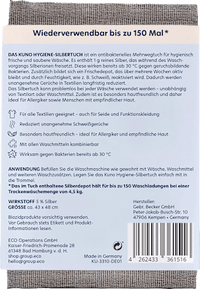 Hygiene-Silbertuch für 150 WL, 1 St