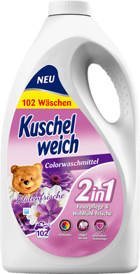 Kuschelweich Colorwaschmittel flüssig Blütenfrische, 102 Wl