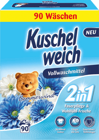 Kuschelweich Vollwaschmittel Pulver Sommerwind, 90 Wl