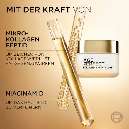 Anti-Aging Feuchtigkeitscreme mit Kollagen Peptid, Kollagen Experte, 50 ml