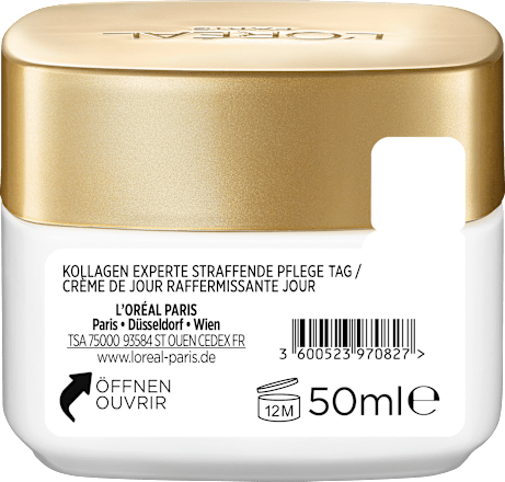 Anti-Aging Feuchtigkeitscreme mit Kollagen Peptid, Kollagen Experte, 50 ml