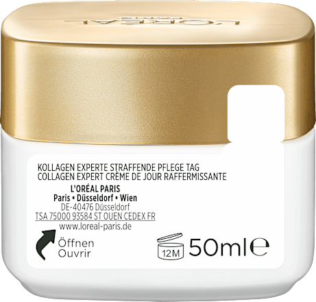 Anti-Aging Feuchtigkeitscreme mit Kollagen Peptid, Kollagen Experte, 50 ml