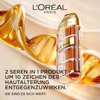 Anti-Aging Gesichtsserum Le Duo mit Kollagen Peptid, Vitamin B3 und C, 30 ml