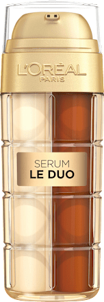 Anti-Aging Gesichtsserum Le Duo mit Kollagen Peptid, Vitamin B3 und C, 30 ml