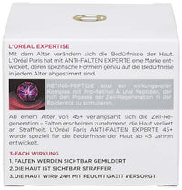Anti-rimpel gezichtscrème Expert 45+, 50 ml