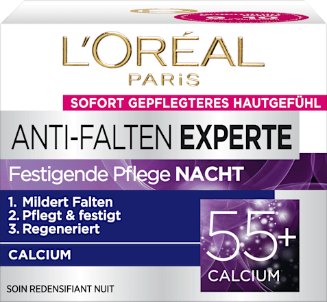 Anti-rimpel nachtcrème Expert 55+, 50 ml