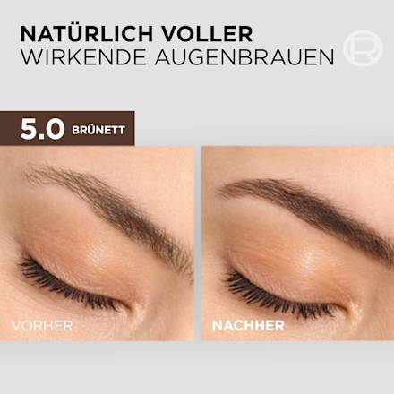 Wenkbrauwkleur Wenkbrauwkleur 5.0 Bruin, 1 stuk