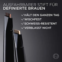 Augenbrauenstift Infaillible Brows 24h Filling Triangular 1.0 Ebony, 1 ml