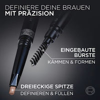 Augenbrauenstift Infaillible Brows 24h Filling Triangular 3.0 Brunette, 1 ml
