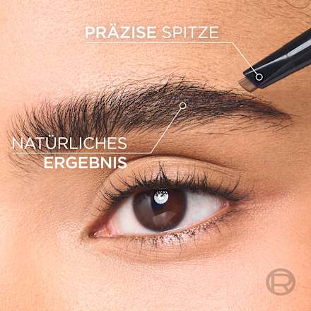 Augenbrauenstift Infaillible Brows 24h Filling Triangular 3.0 Brunette, 1 ml