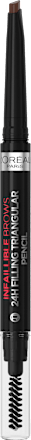 Augenbrauenstift Infaillible Brows 24h Filling Triangular 3.0 Brunette, 1 ml