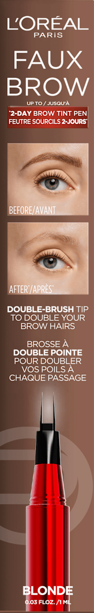 Wenkbrauwpotlood Infaillible Faux Brow Blond, 1 ml