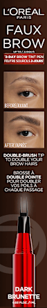 Augenbrauenstift Infaillible Faux Brow Dark Brunette, 1 ml