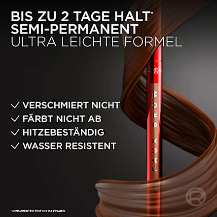 Wenkbrauwpotlood Infaillible Faux Brow Donkerbruin, 1 ml