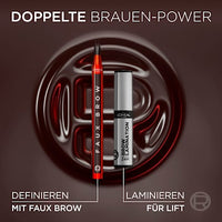 Wenkbrauwpotlood Infaillible Faux Brow Donkerbruin, 1 ml