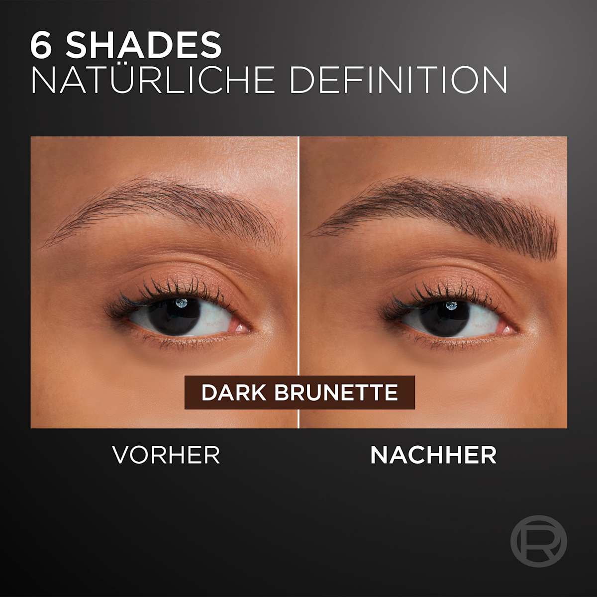 Wenkbrauwpotlood Infaillible Faux Brow Donkerbruin, 1 ml